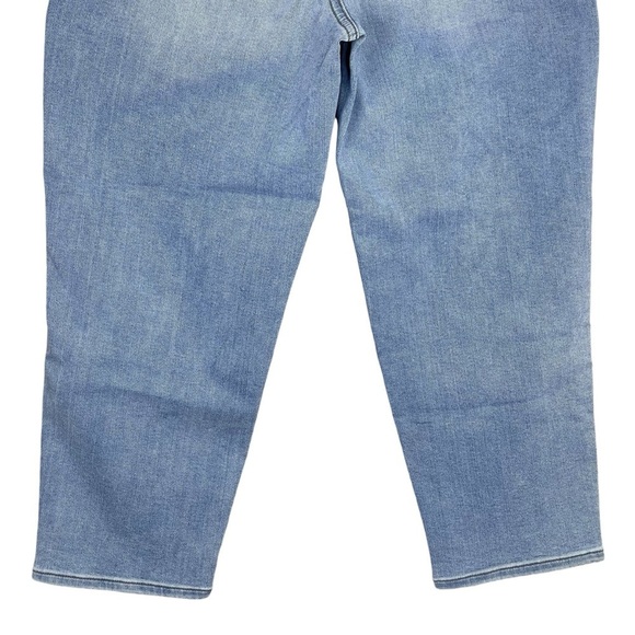 Madewell Jeans Small PETITE NWT Elastic Waist Pull On Relaxed Straight Casual - Picture 7 of 9